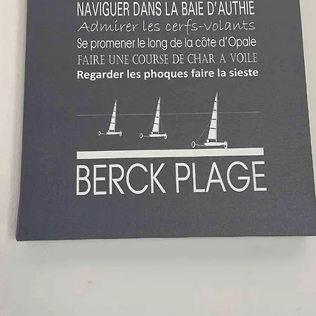 Le Berckois Cosy Pour 2 Pers à 2 Minutes De La à Pied Appartement *